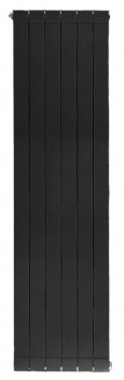 STOUT OSCAR 1800 3 секции Радиатор алюминиевый боковое подключение (цвет 2748 cod.07 черный)
